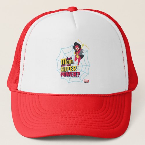 Spider_Woman Im A Mom Trucker Hat