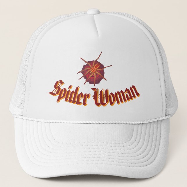 Spider Woman Trucker Hat (Front)