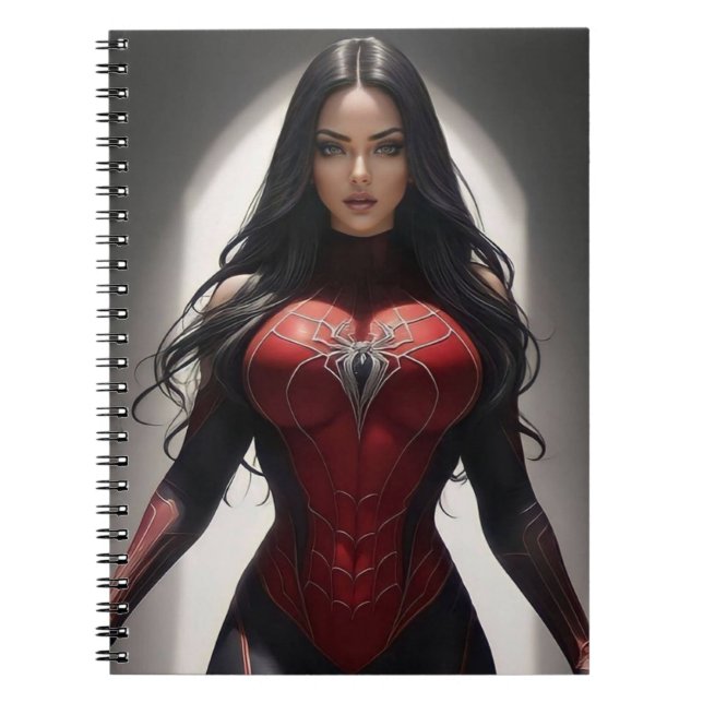 spider women comic Notebook#1 Notebook (Front)