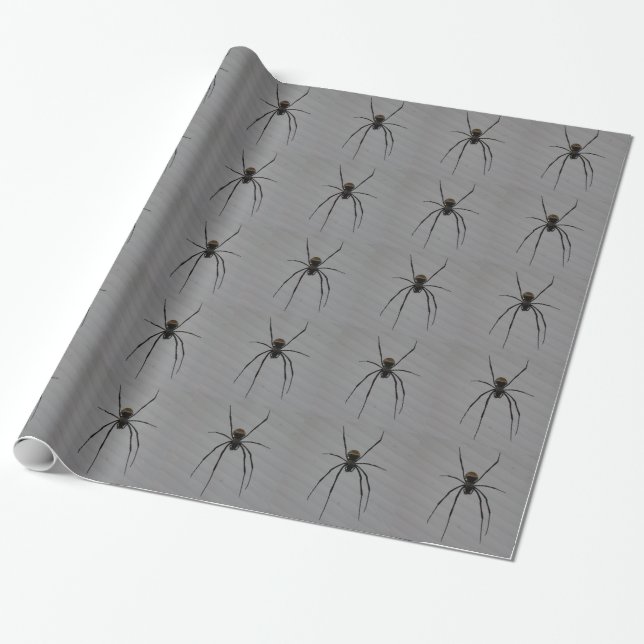 Spider Wrapping Paper (Unrolled)