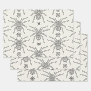 Spider Wrapping Paper Sheets