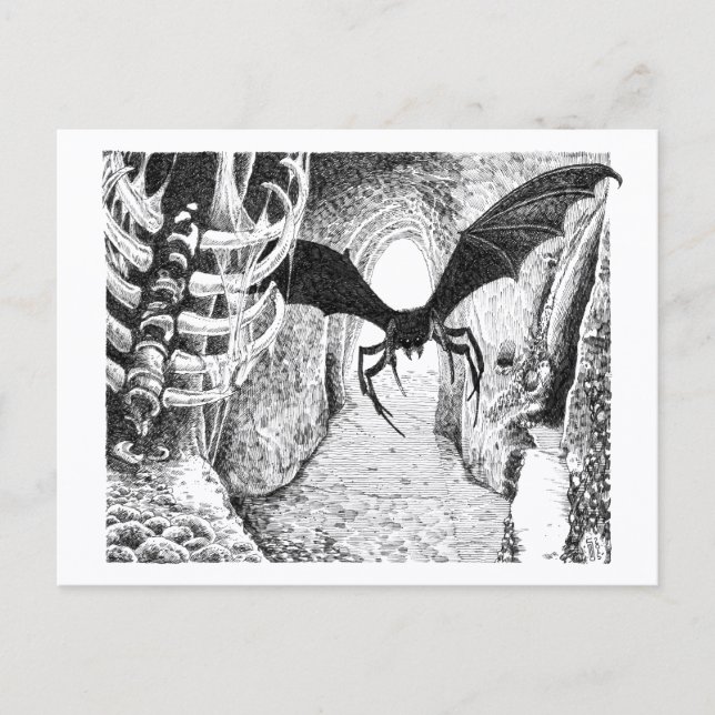 Spiderbat - Postcard (Front)