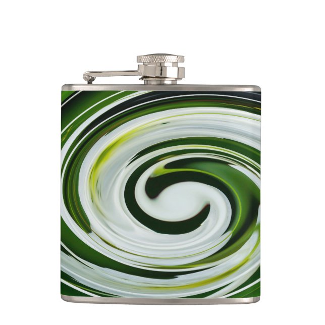 SpiderLily Twist Flask (Front)