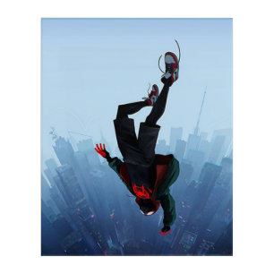 Spiderman Miles Morales Acrylic Print