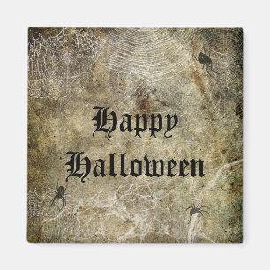 Spiders and Webs Halloween Magnet