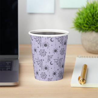 Spiders and Webs Purple Cups