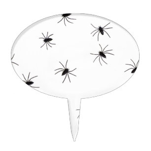 spiders cake topper