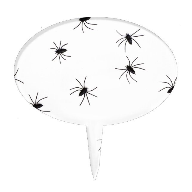 spiders cake topper (Front)