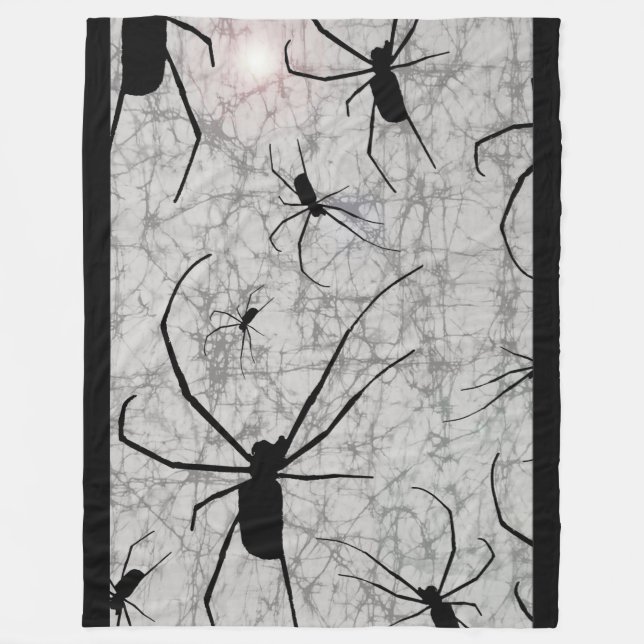 Spiders Fleece Blanket (Front)