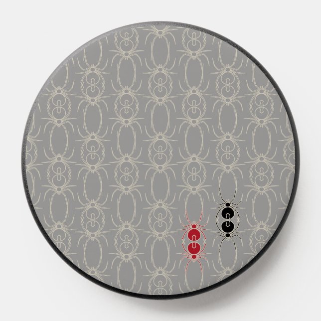 Spiders - Ghost Grey and Bone White PopSocket (Popsocket)