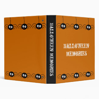 Spiders Halloween Memories Avery Binder