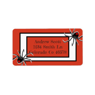 Spiders Label