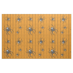 Spiders on Parade Fabric