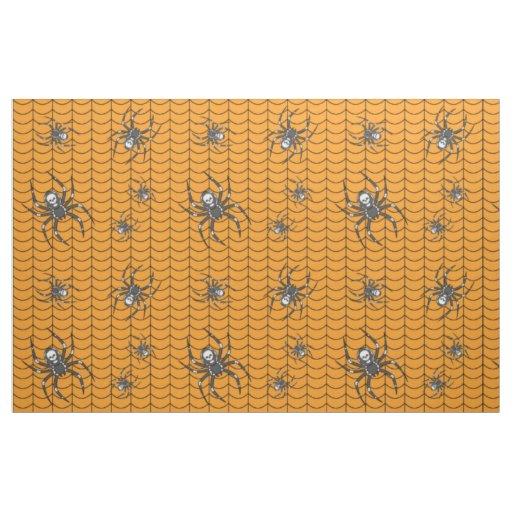 Spiders on Parade Fabric