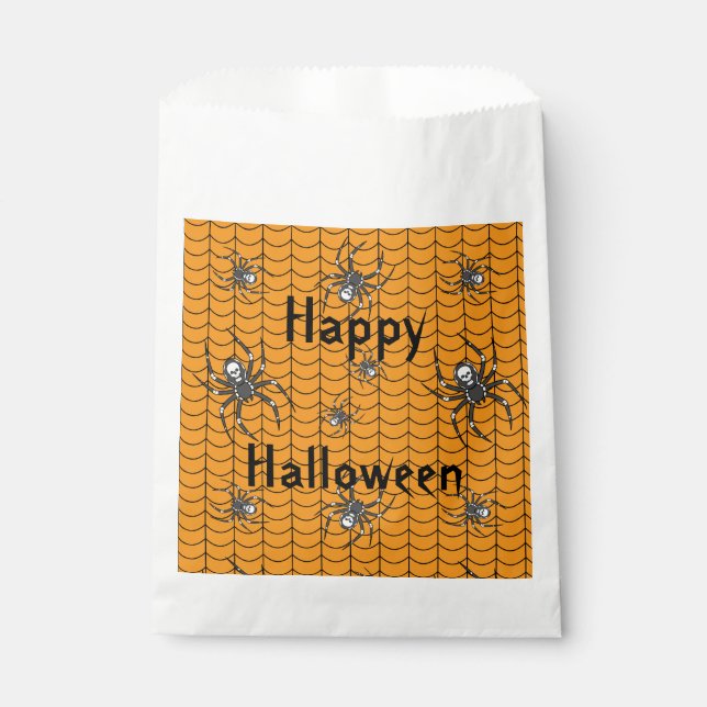 Spiders on Parade Favor Bag (Front)