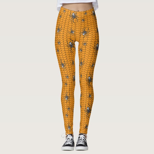 Spiders on Parade Leggings (Front)