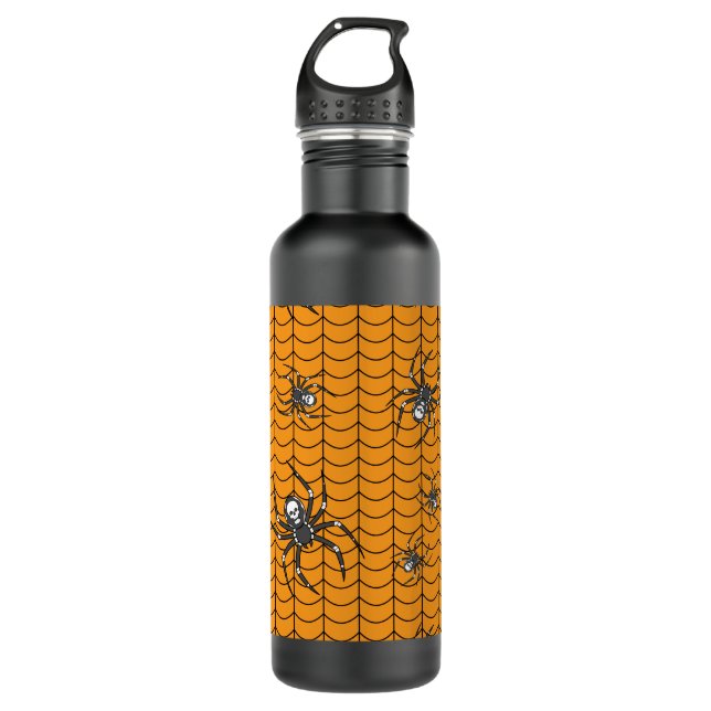 Spiders on Parade Water Bottle (Front)