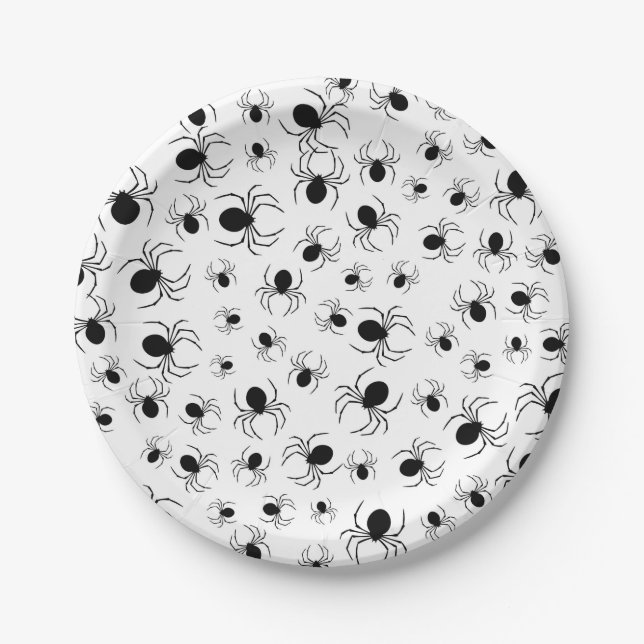 Spiders Paper Plates (Front)