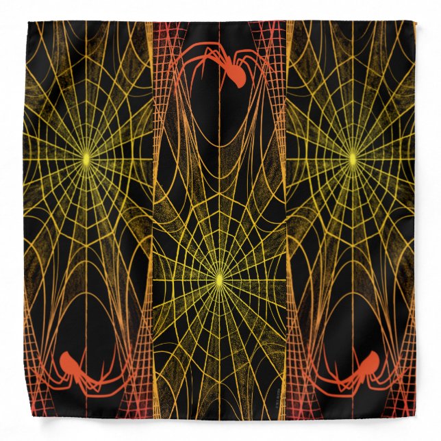 Spiders & Webs Bandana (Front)
