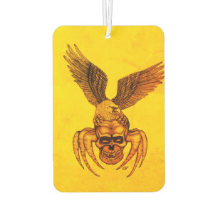 Spiderskull with Eagle Air Freshener