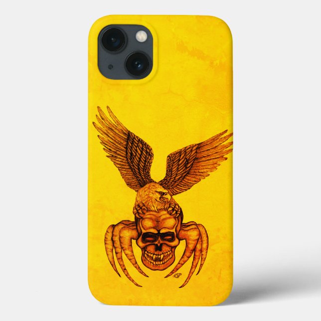 Spiderskull with Eagle Case-Mate iPhone Case (Back)