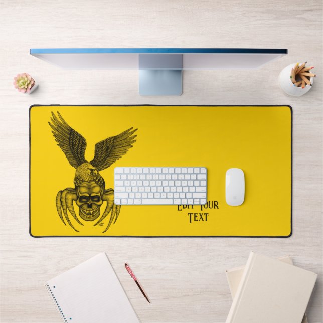 Spiderskull with Eagle Desk Mat (Office 1)