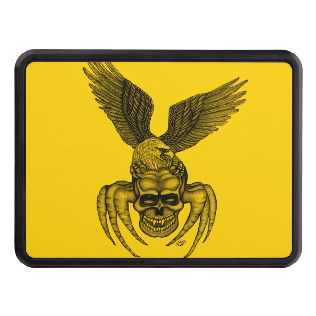 Spiderskull with Eagle Hitch Cover (Front)