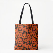 Spiderverse Graffiti Pattern Tote Bag