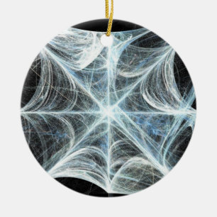 Spiderweb Ceramic Ornament
