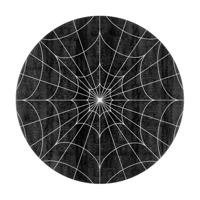 Spiderweb Cutting Board (Front)