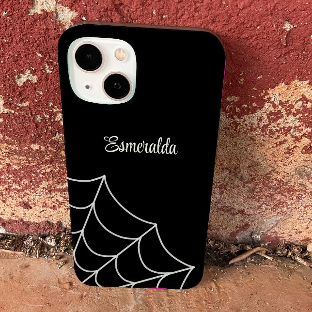Spiderweb Goth Style Personalized Case-Mate iPhone Case (Creator Uploaded)