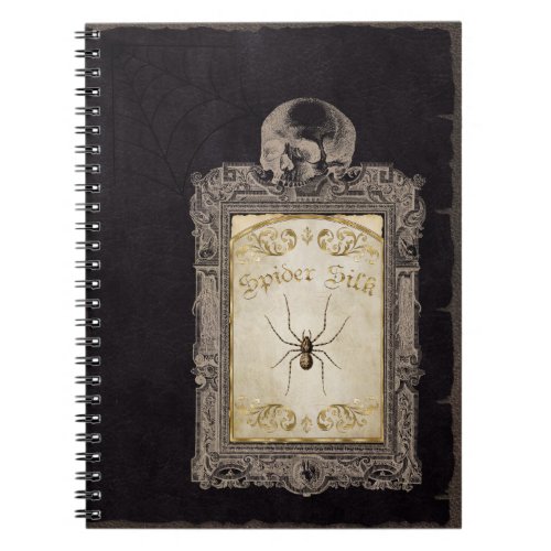 Spiderweb Halloween Notebook