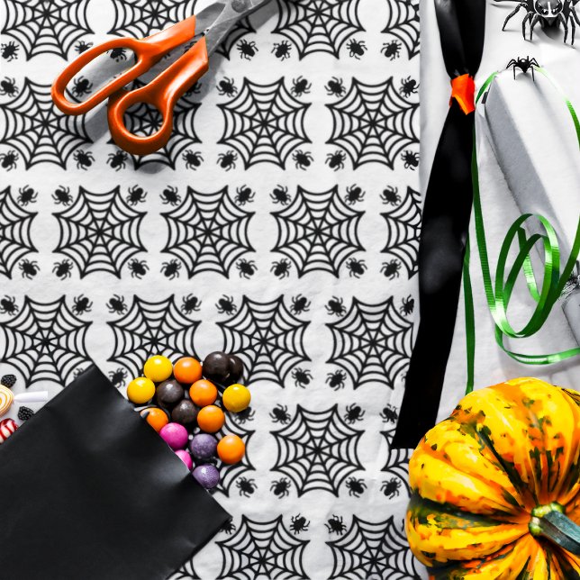 Spiderweb Halloween Tissue Paper (Creator Uploaded)