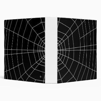spiderweb on Black
