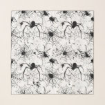 Spiderweb Pattern Halloween  Scarf