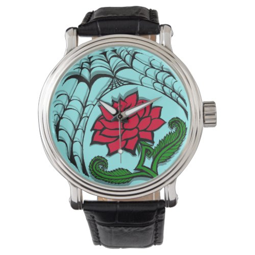 Spiderweb Rose Watch