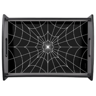 Spiderweb serving tray