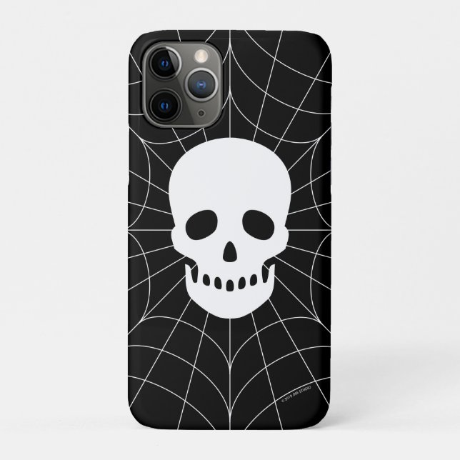 Spiderweb Skull Case-Mate iPhone Case (Back)