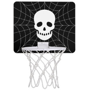 Spiderweb Skull Mini Basketball Hoop