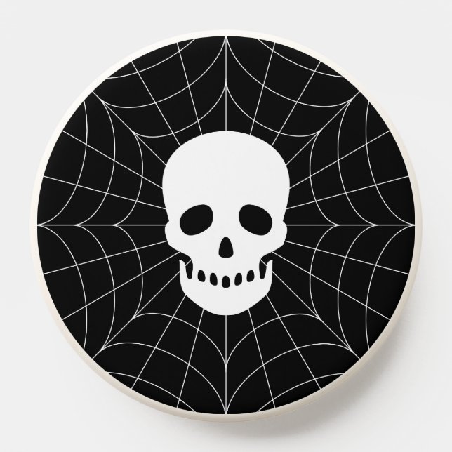 Spiderweb Skull PopSocket (Popsocket)