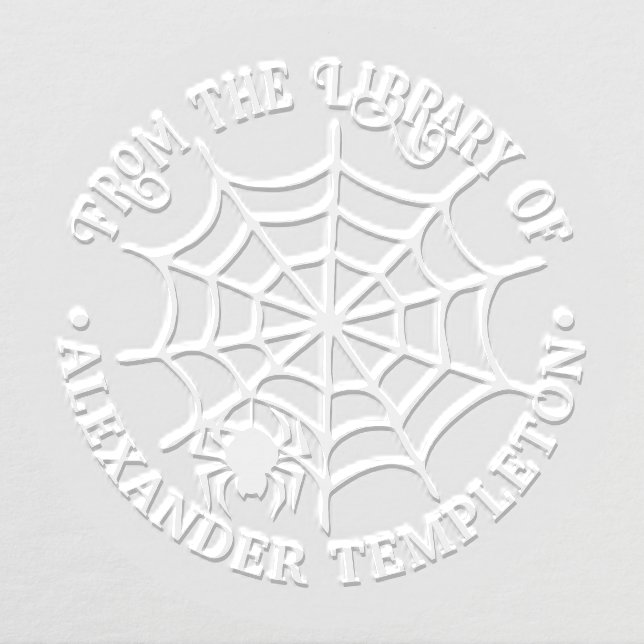 SpiderWeb & Spider Silhouette From the Library of Embosser (Design)
