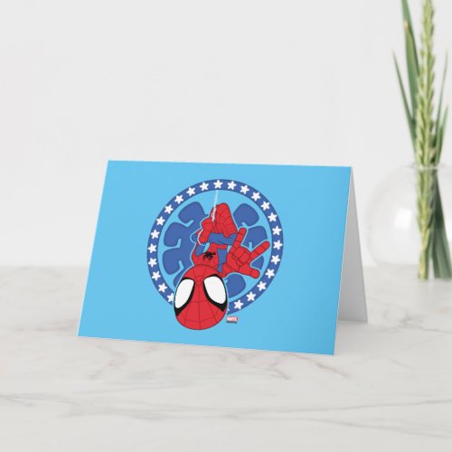 Spidey Americana Spider Icon Card