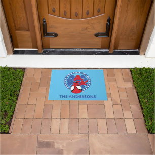 Spidey Americana Spider Icon Doormat