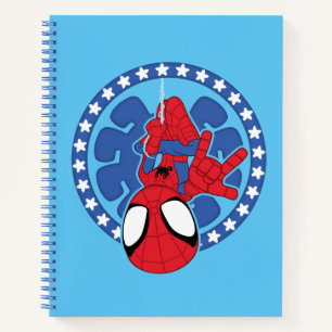 Spidey Americana Spider Icon Notebook