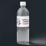 Spidey and His Amazing Friends Birthday Water Bottle Label<br><div class="desc">Celebrate your child's Birthday with these awesome Spidey Birthday water bottle labels. Personalize by adding your child's name or custom text!</div>
