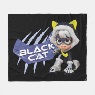 Spidey and his Amazing Friends Black Cat Fleece Bl Blanket