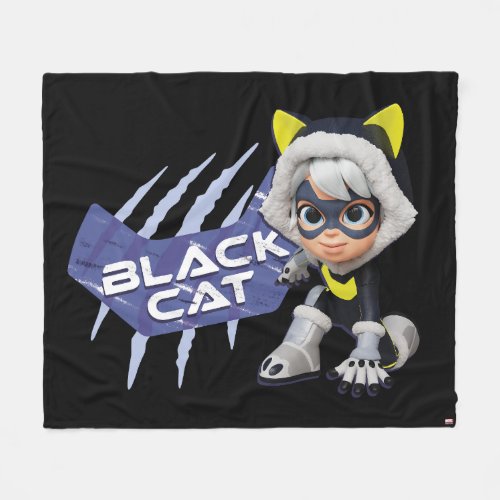 Spidey and his Amazing Friends Black Cat Fleece Blanket