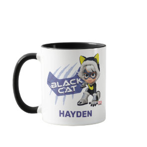 Spidey and his Amazing Friends Black Cat Mug