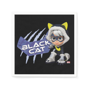 Spidey and his Amazing Friends Black Cat Napkins