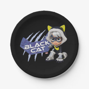 Spidey and his Amazing Friends Black Cat Paper Plates